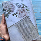 Libreta Ilustrada y empastada estilo Vintage