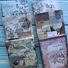 Libreta Ilustrada y empastada estilo Vintage