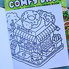 Libro para colorear estilo Boby Goods