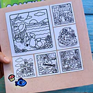 Libro para colorear estilo Boby Goods