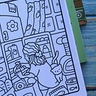 Libro para colorear estilo Boby Goods