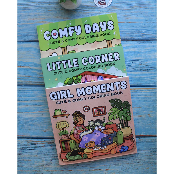 Libro para colorear estilo Boby Goods