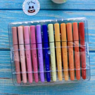 Marcadores Acrilicos punta pincel 24 colores