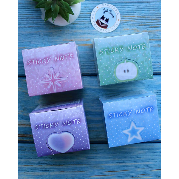 Cajita adhesivos Varios diseño Kawaii