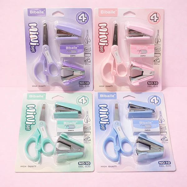 Set de Papeleria colores pasteles