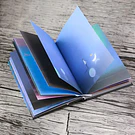 Libreta empastadas diseño Cielo