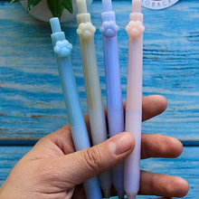 Boligrafo tinta negra, punta fina, Patita de gato