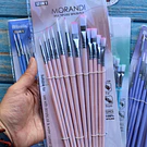 Set pinceles 12 Piezas colores Pasteles