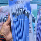 Set pinceles 12 Piezas colores Pasteles