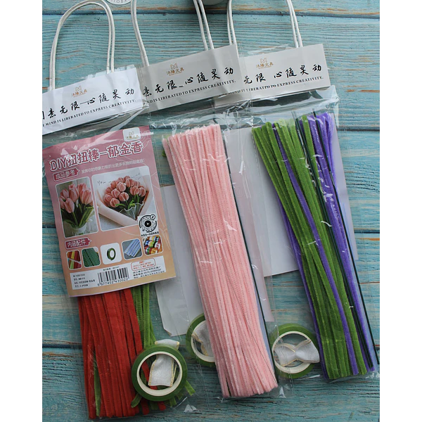 Kit para Armar manualidades con Limpiapipas