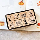 Set 8 sellos de Madera para decoración Scrap o Journal