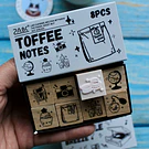 Set 8 sellos de Madera para decoración Scrap o Journal