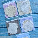 Blondas de Papel Vintage para Proyectos de Scrap