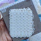 Blondas de Papel Vintage para Proyectos de Scrap