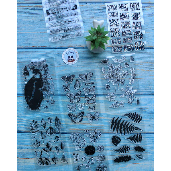 Sellos de silicona para Scrap o Manualidades