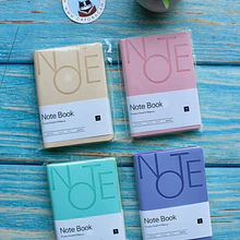 Mini Libreta Note tonos pasteles