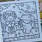 Libro para colorear diseños Varios, coloring book, Cozy, Tipo Bobby goods