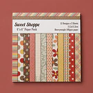 Set de Papeles decorativo diseño Sweet Shoppe