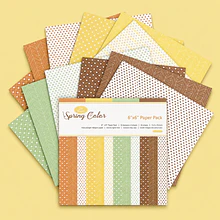 Set de Papeles decorativo diseño Spring Color lunares