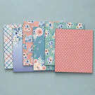 Set de Papeles decorativo diseño The Sea of Flowers