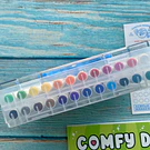 Set de Marcadores Acrilicos 24 Colores + Libro Coloring book punta pincel