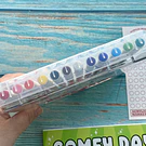Set de Marcadores Acrilicos 12 Colores + Libro Coloring book punta pincel