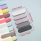 Set 10 mini notas adhesivas colores surtidos