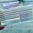 Notas adhesivas tipo marca paginas