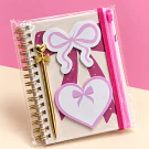 Libreta A5 con Notas adhesivas sobre y boligrafo