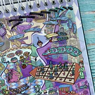 Libreta de escenario en 3D, edicion Halloween