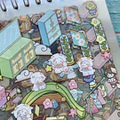 Libreta de escenario en 3D, diseño Kawaii 40 hojas
