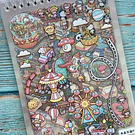 Libreta de escenario en 3D, diseño Kawaii 40 hojas