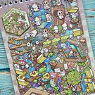 Libreta de escenario en 3D, diseño Kawaii 40 hojas