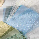 Set de papeles y telas decorativos con textura