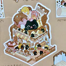 Escenario 3D mini Gatito