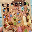 Escenario 3D mini Gatito