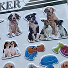 Stickers Perrito 3 D