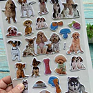 Stickers Perrito 3 D