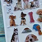Stickers Perrito 3 D