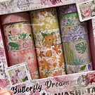 Cajita 18 cintas de Washi Tape diseños
