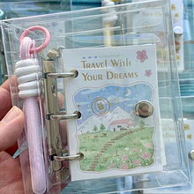 Mini binder con colgante