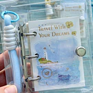 Mini binder con colgante