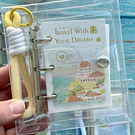 Mini binder con colgante