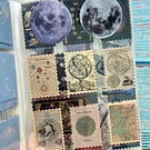Libreta de stickers diseño vintage 20 hojas
