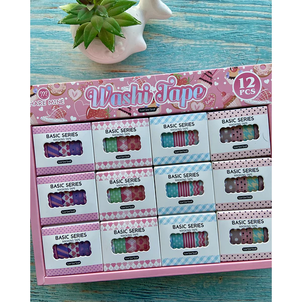 Set 10 Washi tape finitos