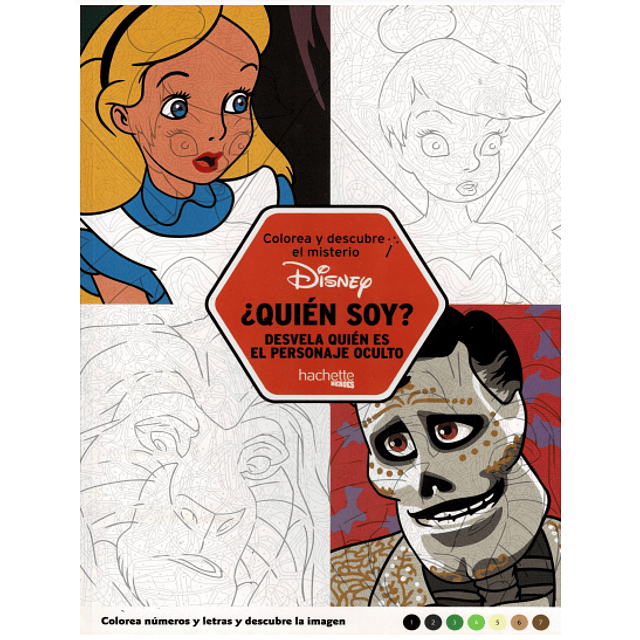 Libro Colorea Y Descubre Quien Soy Retratos Disney Stitch