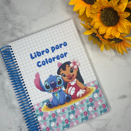 LIBRO PARA COLOREAR STITCH