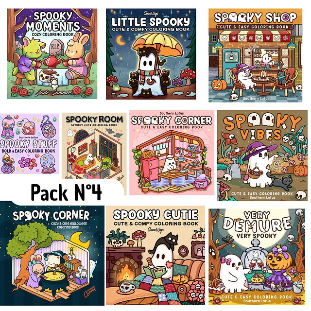 LIBRO PARA COLOREAR HALLOWEEN