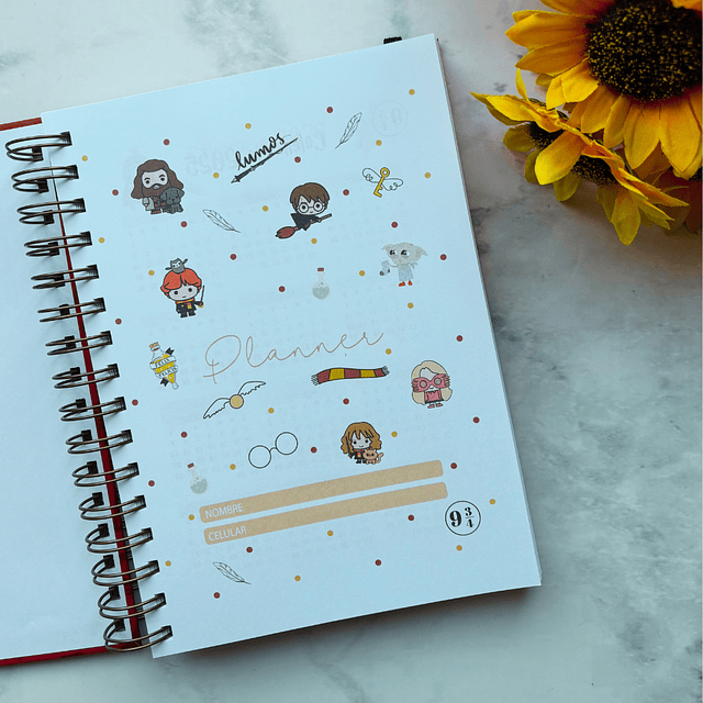 PLANNERS HARRY POTTER