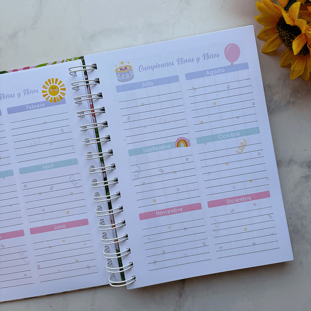 PLANNER EDUCADORA PÁRVULO